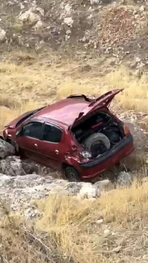 mardinde sarampole devrilen otomobilin surucusu yaralandi hPWKcP6g.jpg